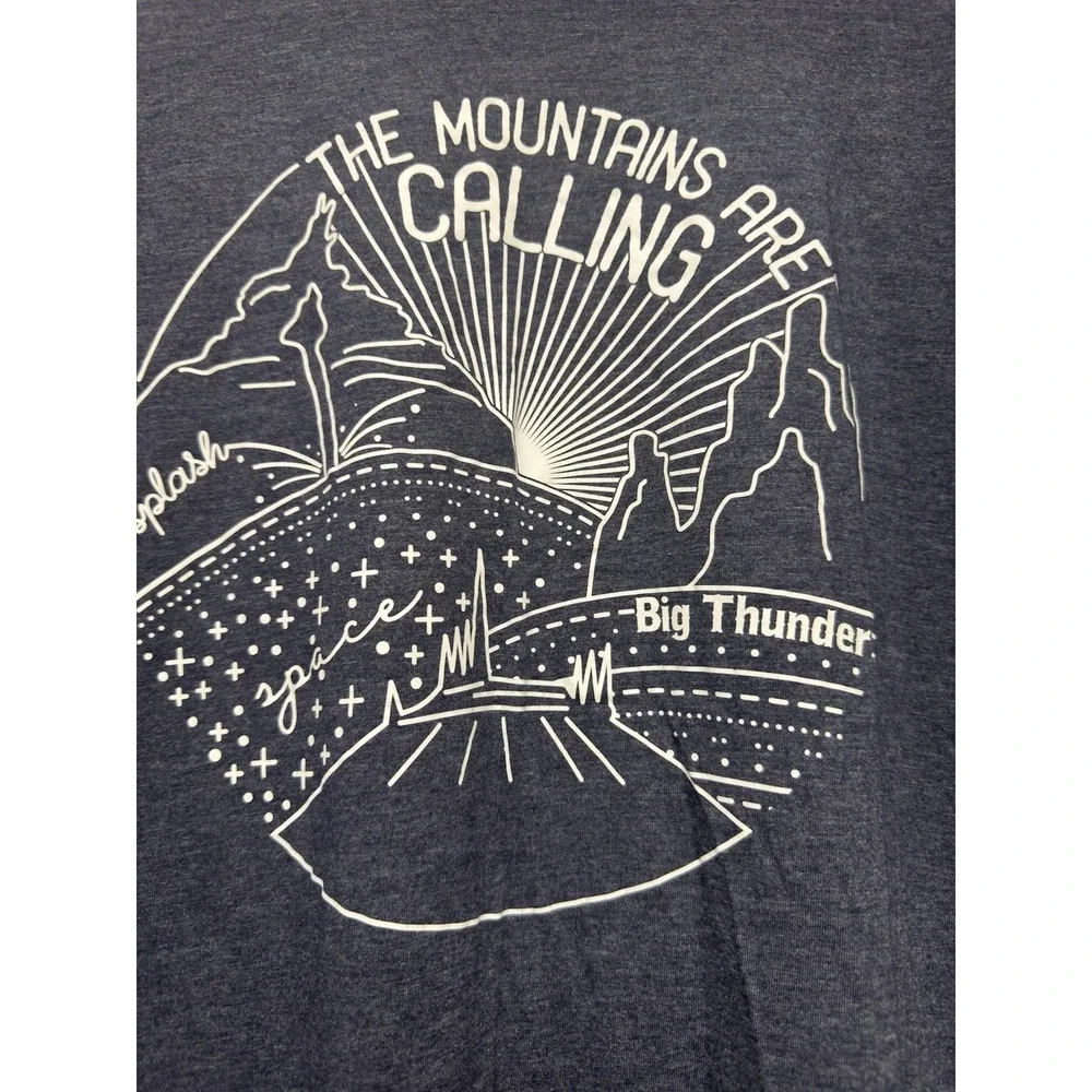 The Mountains Are Calling Tshirt XL - Picture 2 of 3